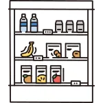 Product Shelf SVG Icon